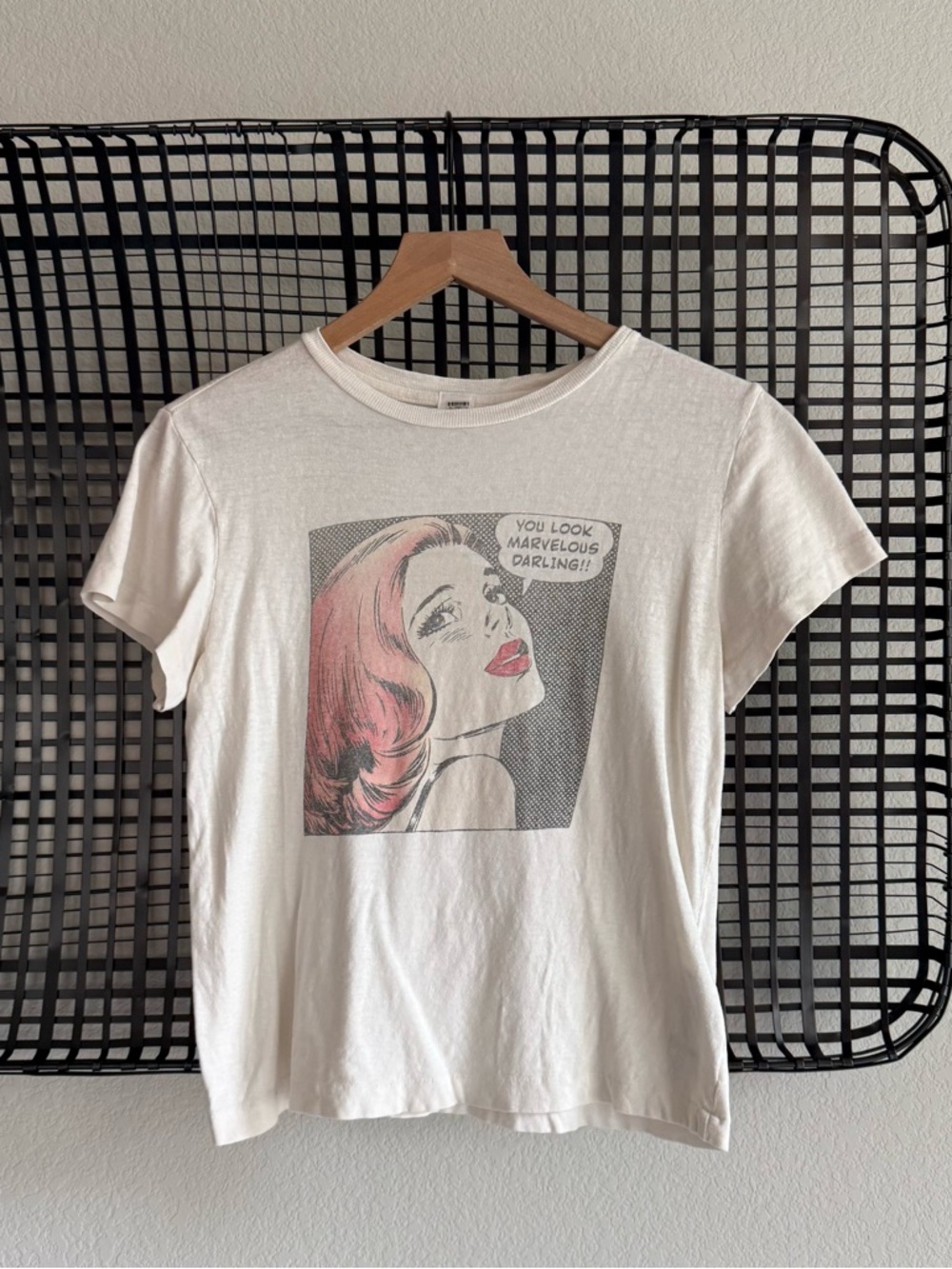 Re/Done comic book classic tee marvelous